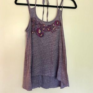 Free People Embroiled Tank